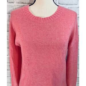 J Crew Women Round Neck Wool Bi‎ Level Sweater Small